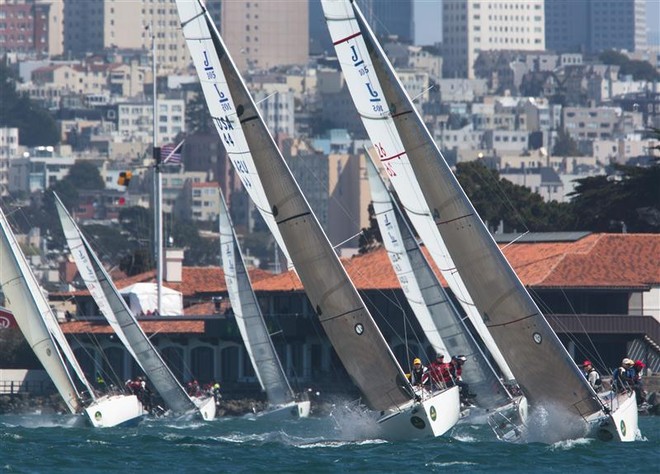 J/105 Fleet - Rolex Big Boat Series 2012 ©  Rolex/Daniel Forster http://www.regattanews.com